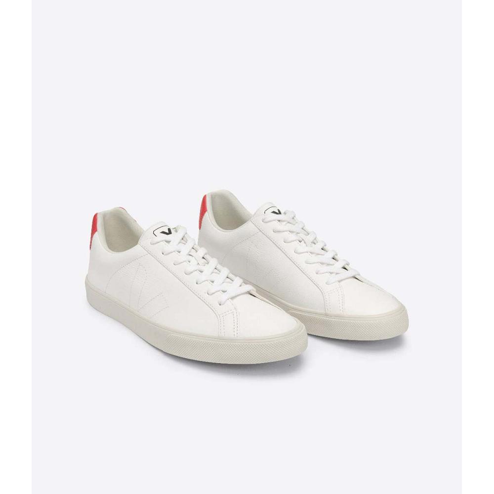 Veja ESPLAR CHROMEFREE Tornacipő Női White/Red | HU 616XYU